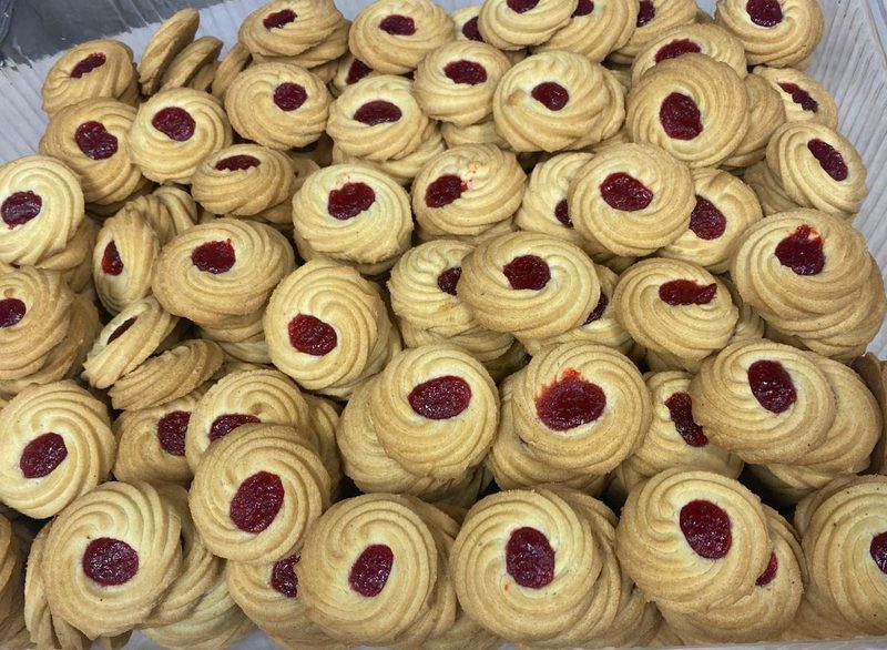 Jam-Filled Butter Cookies